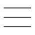 hamburger menu icon